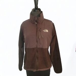 The North Face jacket fleece brown size small
